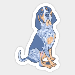 Bluetick Coonhound Sticker